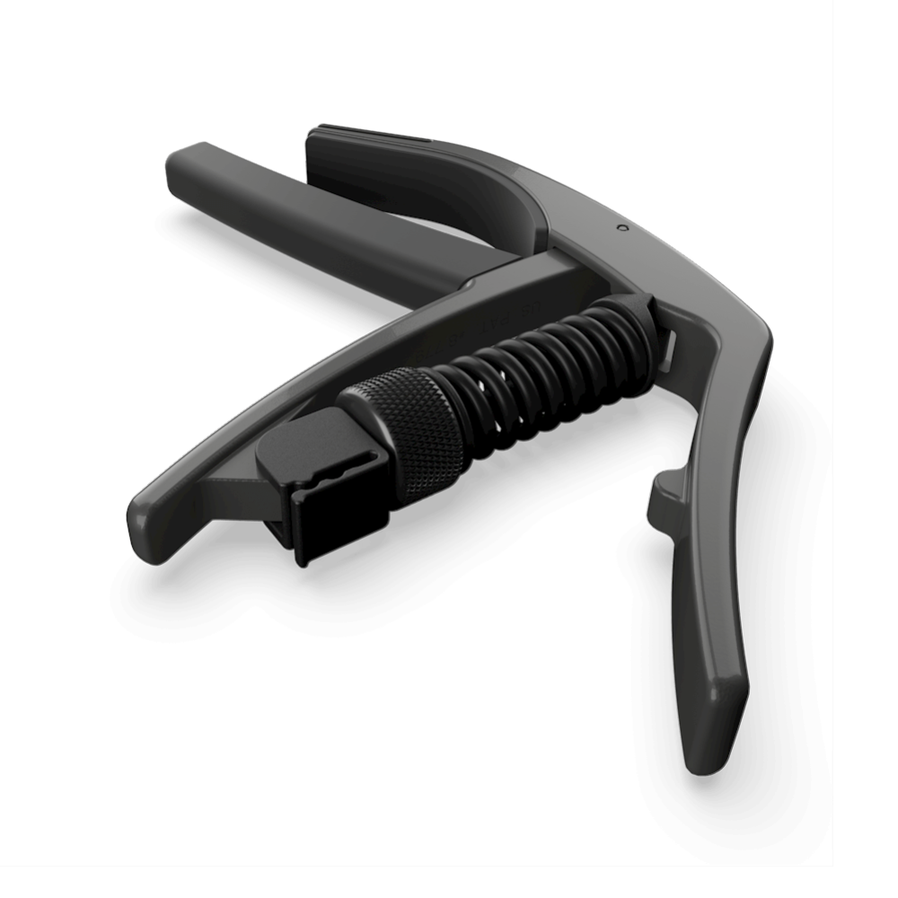 D'Addario Artist Capo Adjustable Tension  - Metallic Grey