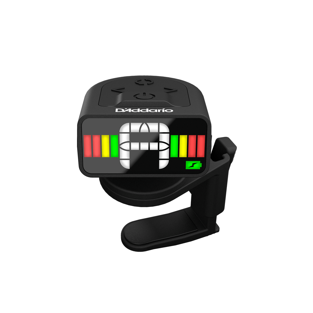 D'Addario NS Micro Rechargeable Clip-On Guitar Tuner