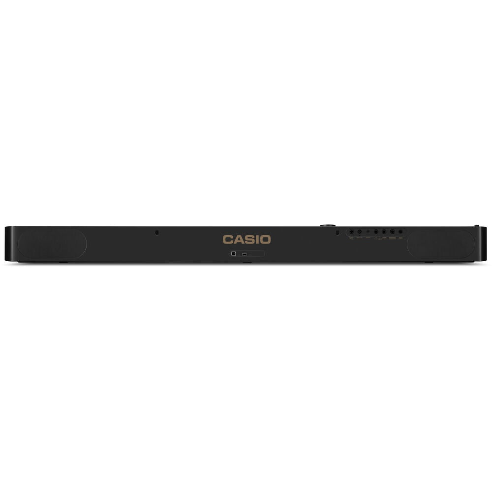 Casio Privia PX-S3100 black portable digital piano with sleek slim design, stage-ready performance keyboard, and compact build.