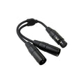 Pighog 6 Y Cable XLR(F)-Dual XLR(M)