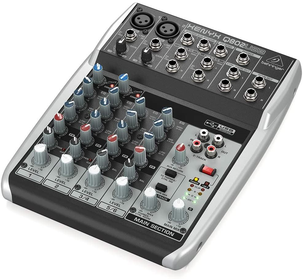 Behringer Xenyx Q802USB Mixer - Open Box