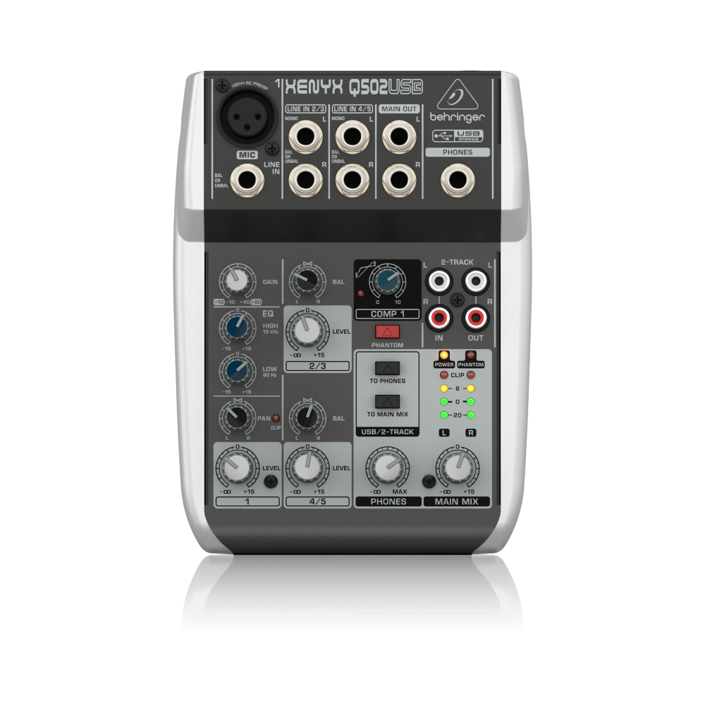Behringer Xenyx Q502USB Mixer (Open Box)