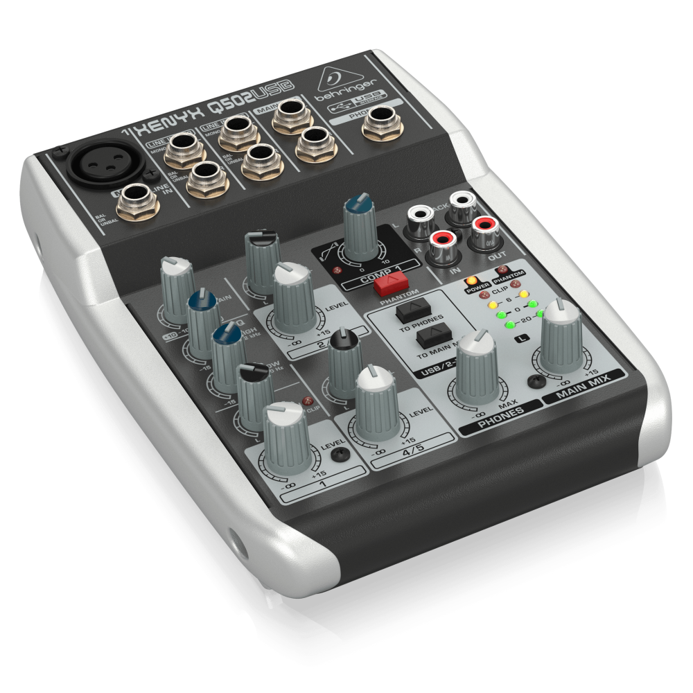 Behringer Xenyx Q502USB Mixer (Open Box)
