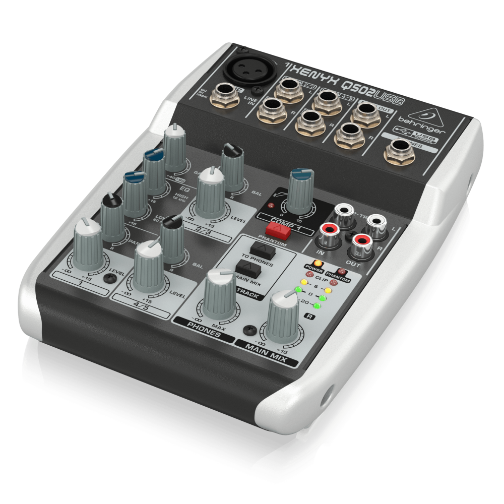 Behringer Xenyx Q502USB Mixer (Open Box)