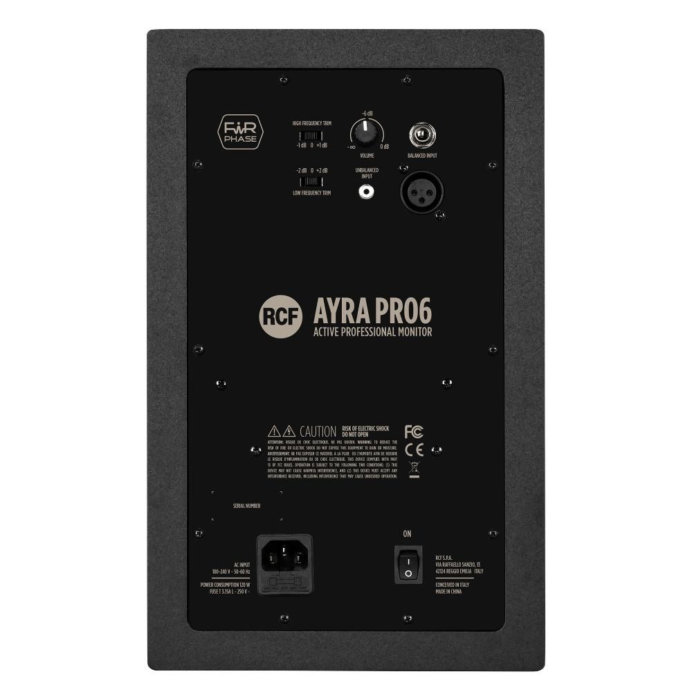 RCF Ayra Pro6 6 2-Way Studio Monitor Speaker - Pair (Open Box)