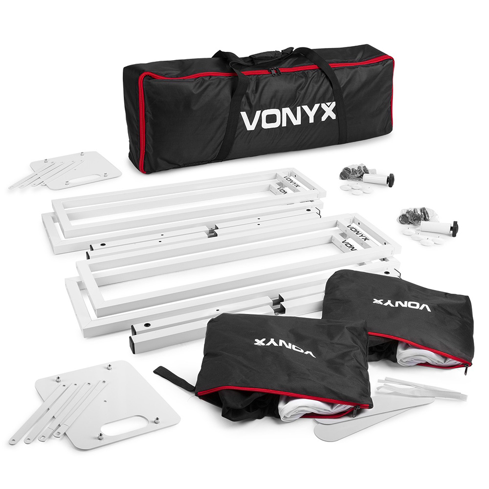 Vonyx DJP165 DJ Plinth Set in Bag - OPEN BOX