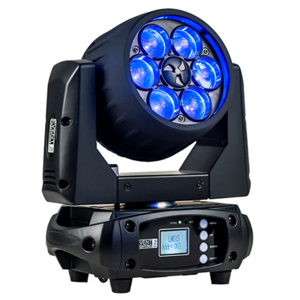 Event Lighting LM6x15 Mini Moving Head Wash Light - OPEN BOX