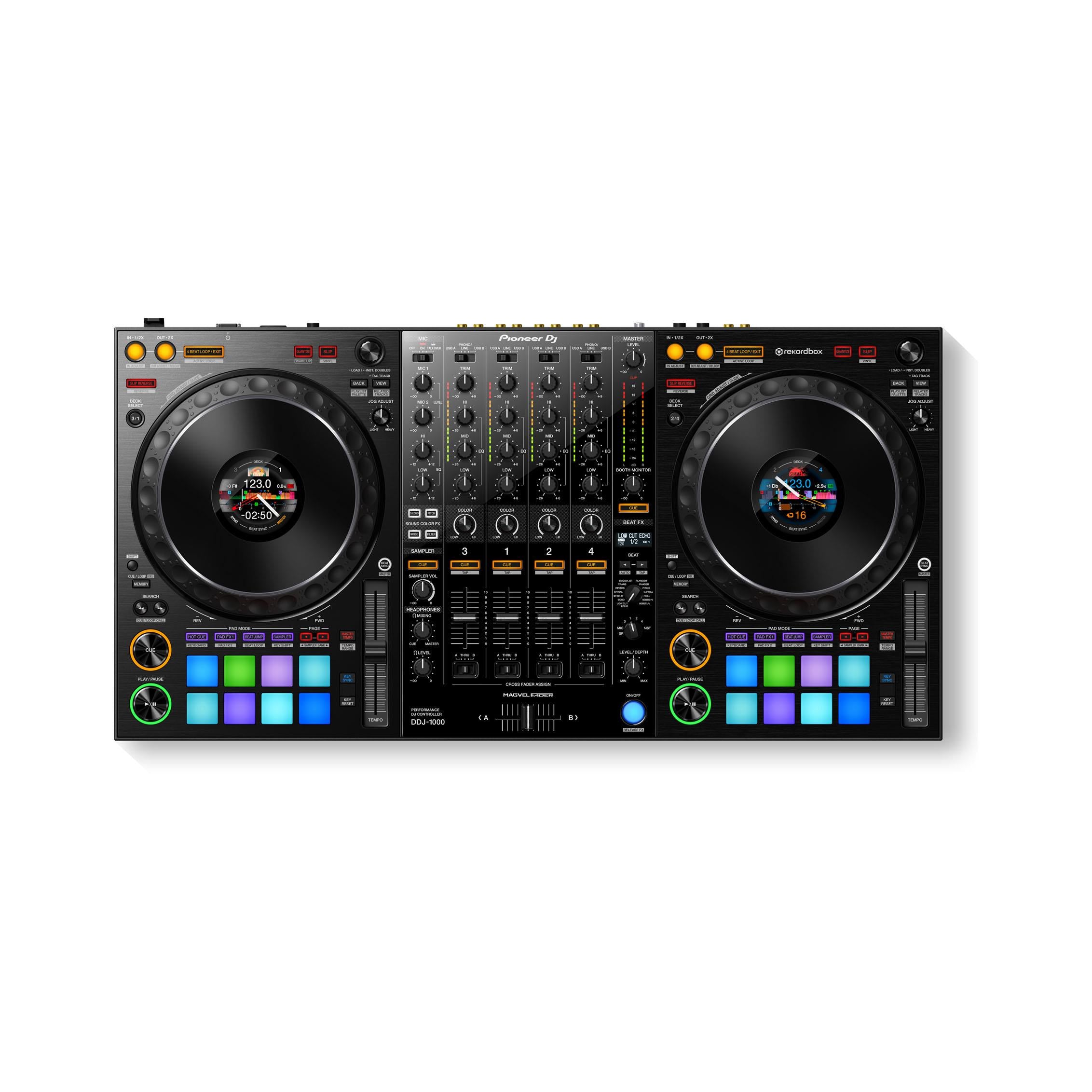 Pioneer DDJ-1000 4-channel Performance DJ Controller for Rekordbox - Open Box