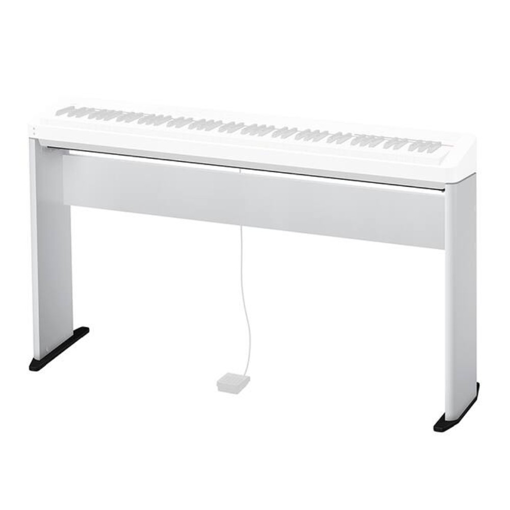 Casio Privia PX-S1100 Slimline Portable Digital Piano Bundle with Stand and Pedals - White - (B-STOCK)