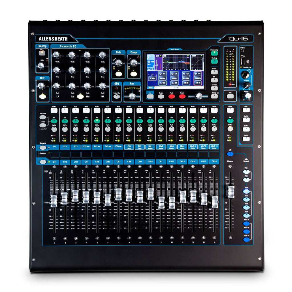 Allen & Heath Qu-16 22-Channel Digital Mixing Console