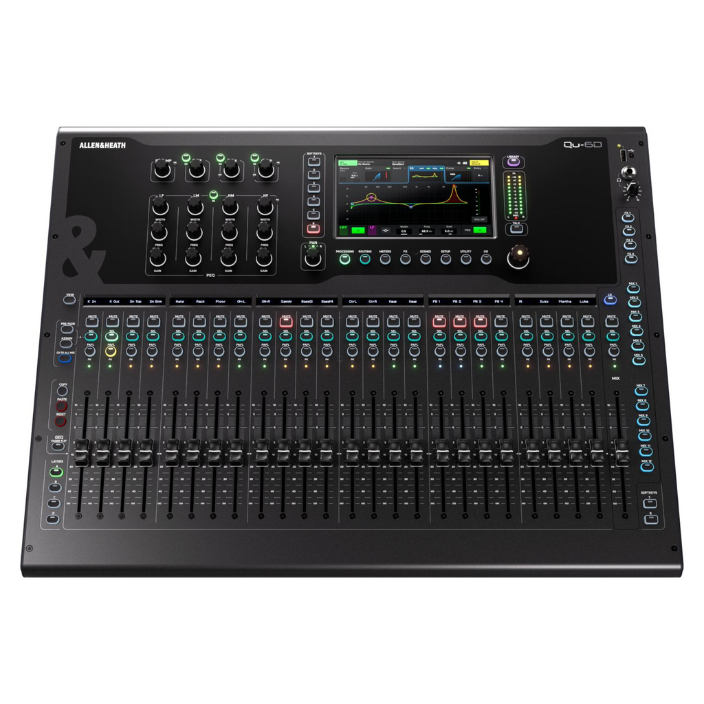 Allen & Heath QU-6D Digital Mixing Console w/Dante