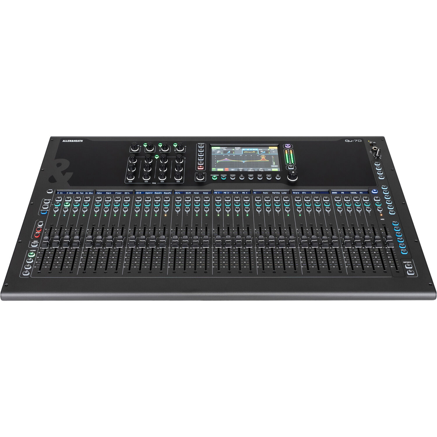 Allen & Heath QU-7D Digital Mixing Console w/Dante