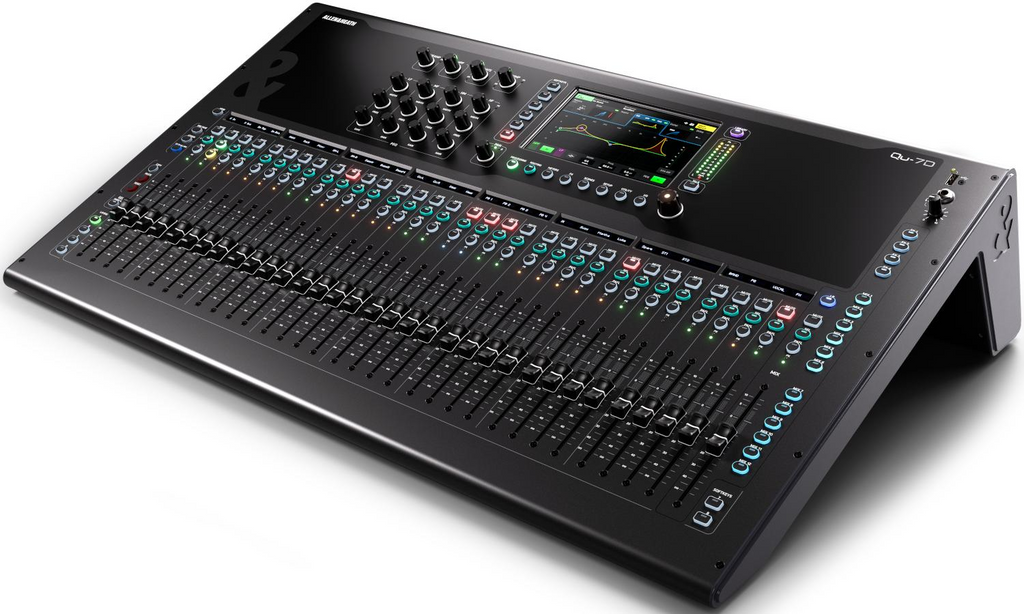 Allen & Heath QU-7D Digital Mixing Console w/Dante