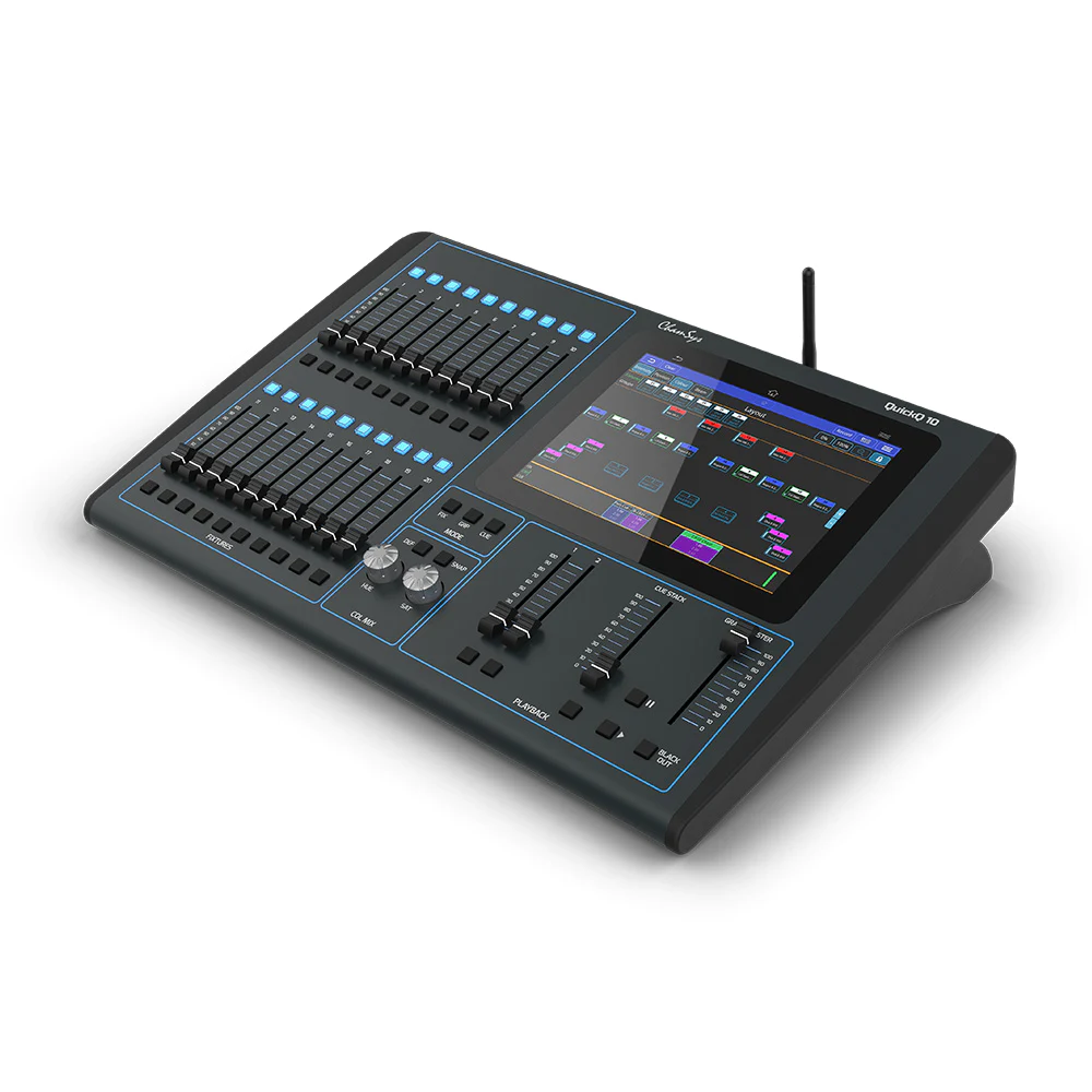 Chamsys Quick Q 10 512 Channel DMX Console 20 Multi-function