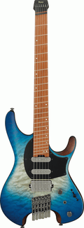 Ibanez Q Series QX54QM Premium Electric Guitar in Matte Blue Sphere Burst