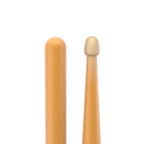 ProMark Rebound 2B ActiveGrip drumsticks with hickory shaft and acorn tips, featuring clear ActiveGrip for secure handling.