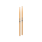ProMark Rebound 5B ActiveGrip drumsticks with Hickory Acorn tips, featuring clear finish and ergonomic design for drummers.