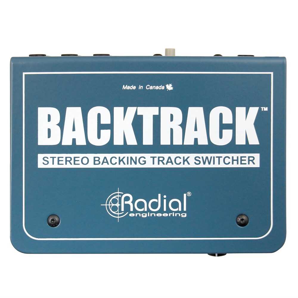 Radial Backtrack Stereo Backing Track Switcher