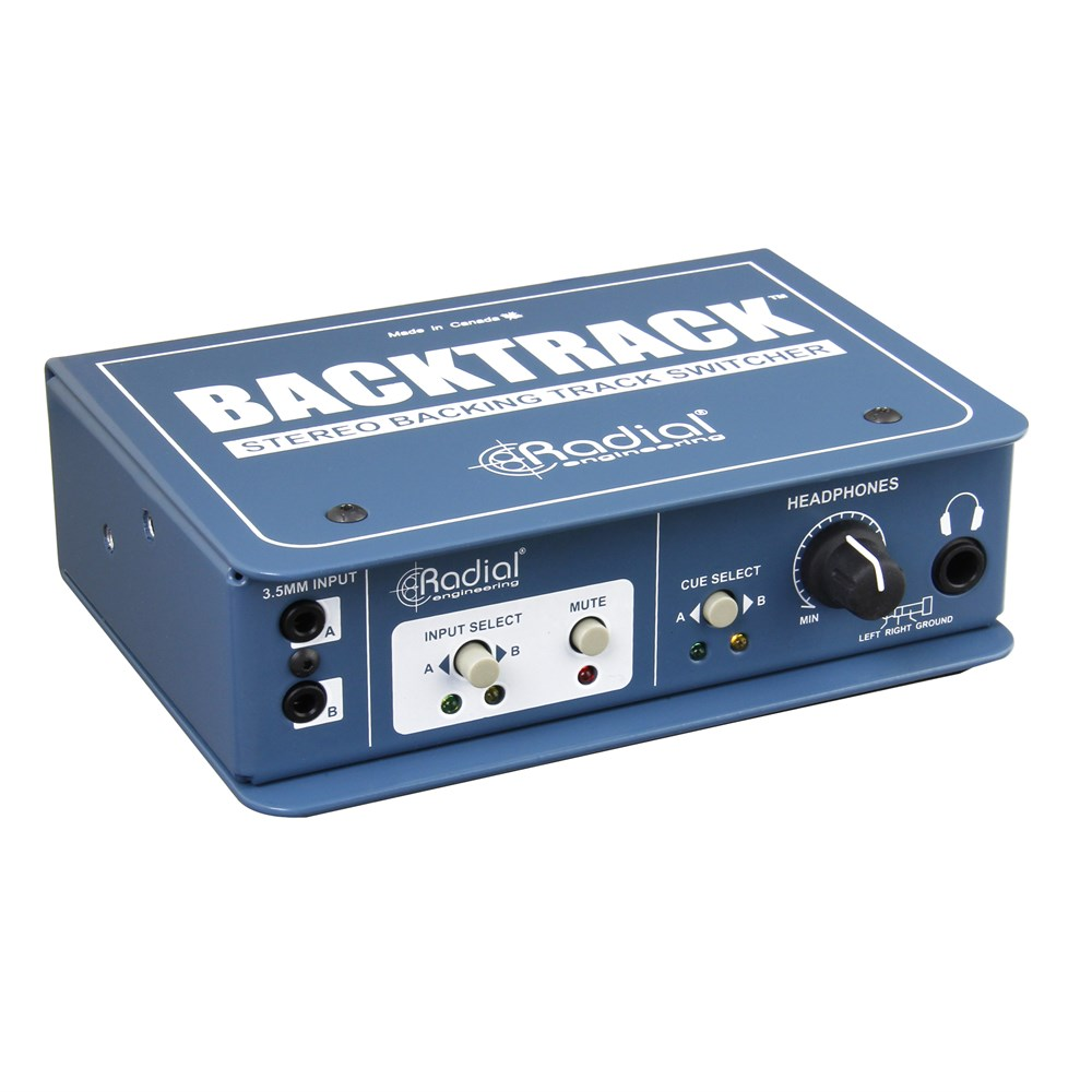Radial Backtrack Stereo Backing Track Switcher