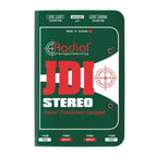 Radial JDI Stereo Jensen Equipped 2 Channel Passive Instrument Direct Box