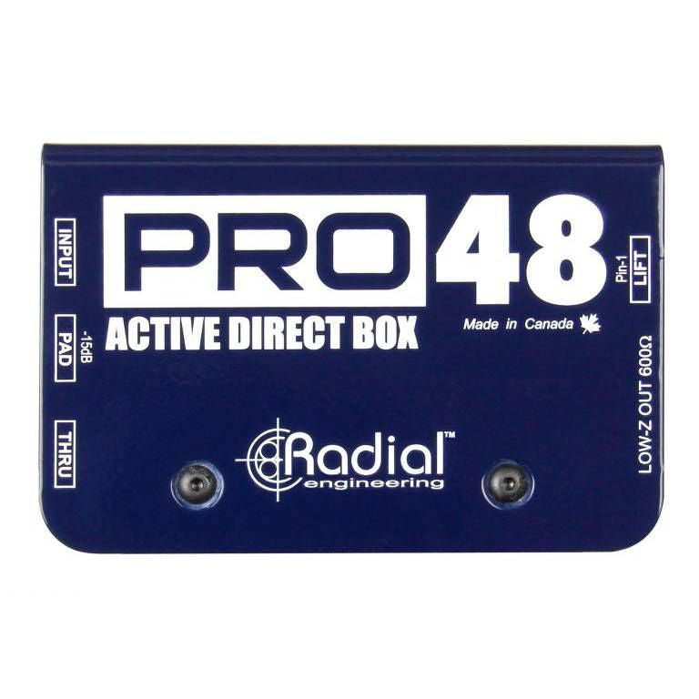Radial Pro48 1 Channel Active DI Box