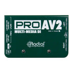 Radial ProAV2 Stereo Passive Multimedia DI Box