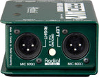 Radial ProAV2 Stereo Passive Multimedia DI Box