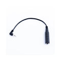 Pirate MIDI 3.5mm Right Angle TRS to Female 6.35mm Adaptor Cable (15cm)