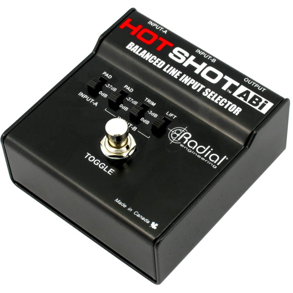 Radial HotShot ABi Balanced Input Footswitch Selector