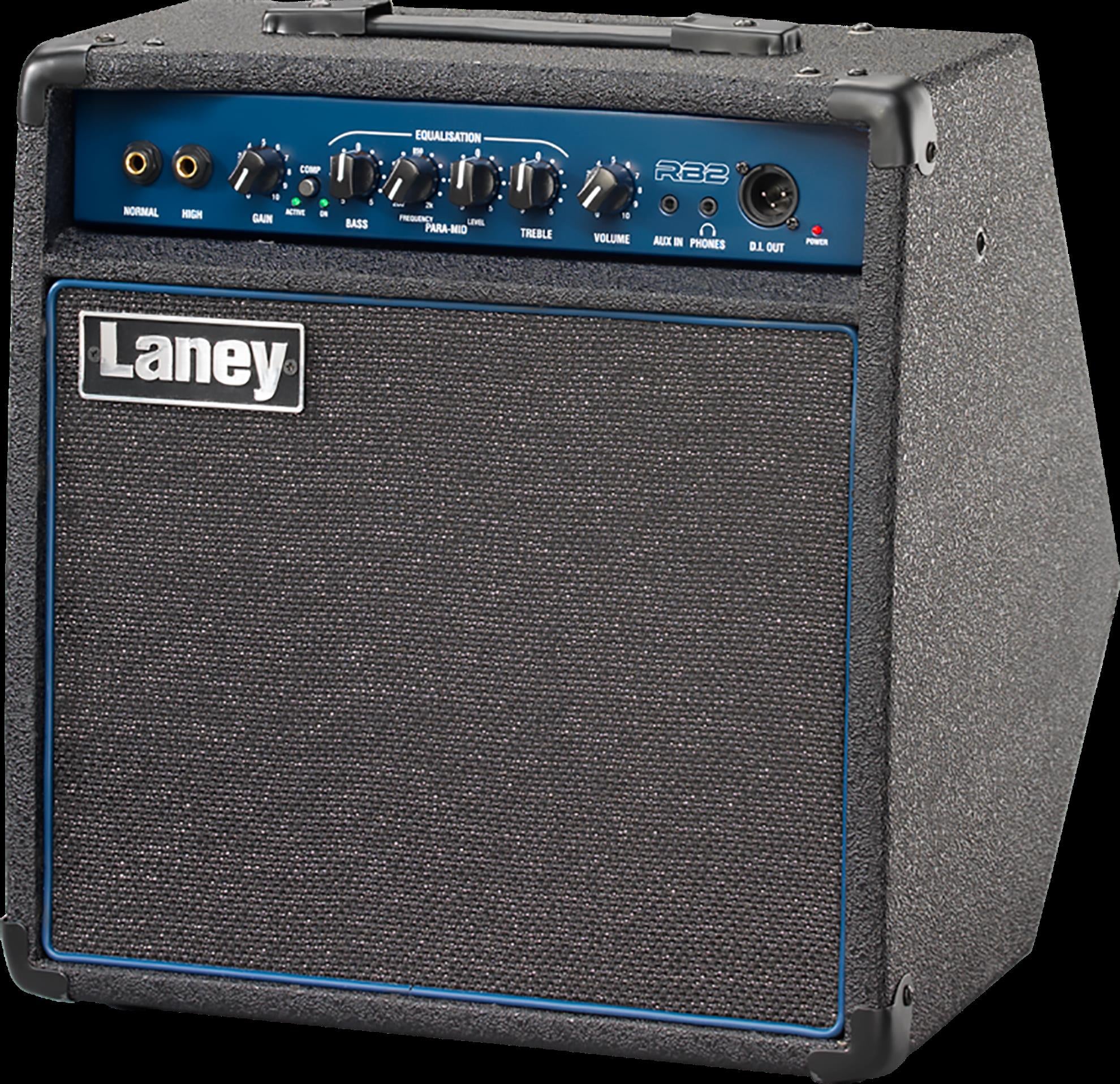 Laney RB2 Richter Bass Combo Amplifier with 10in Speaker in Black (30w)