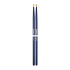 Promark Rebound 535 Drumsticks - Hickory Acorn Wood Tip in Blue