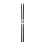 Promark Rebound 7A Drumsticks - Hickory Acorn Wood Tip in Gray