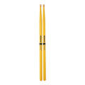 Promark Rebound 535 Drumsticks - Hickory Acorn Wood Tip in Yellow