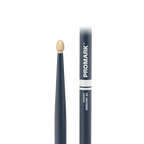 Promark Rebound 5A Painted Hickory Wood Tip Drumsticks in Blue