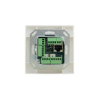 Kramer RC-206 6-button control panel in white for video equipment with tactile buttons and sleek design.