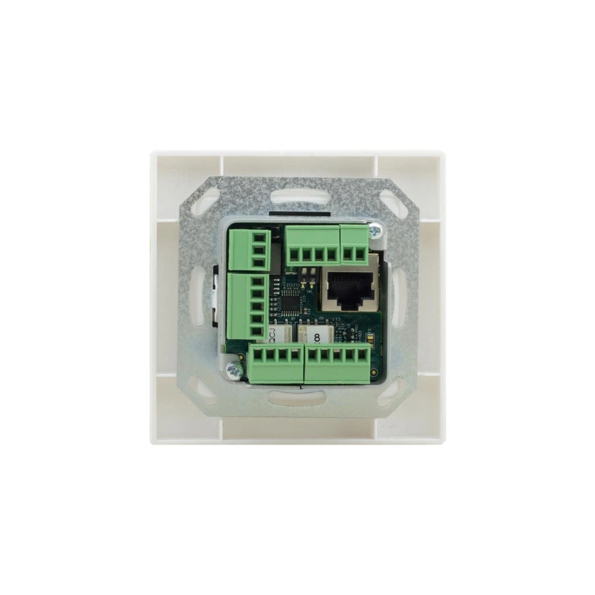 Kramer RC-206 6-button control panel in white for video equipment with tactile buttons and sleek design.