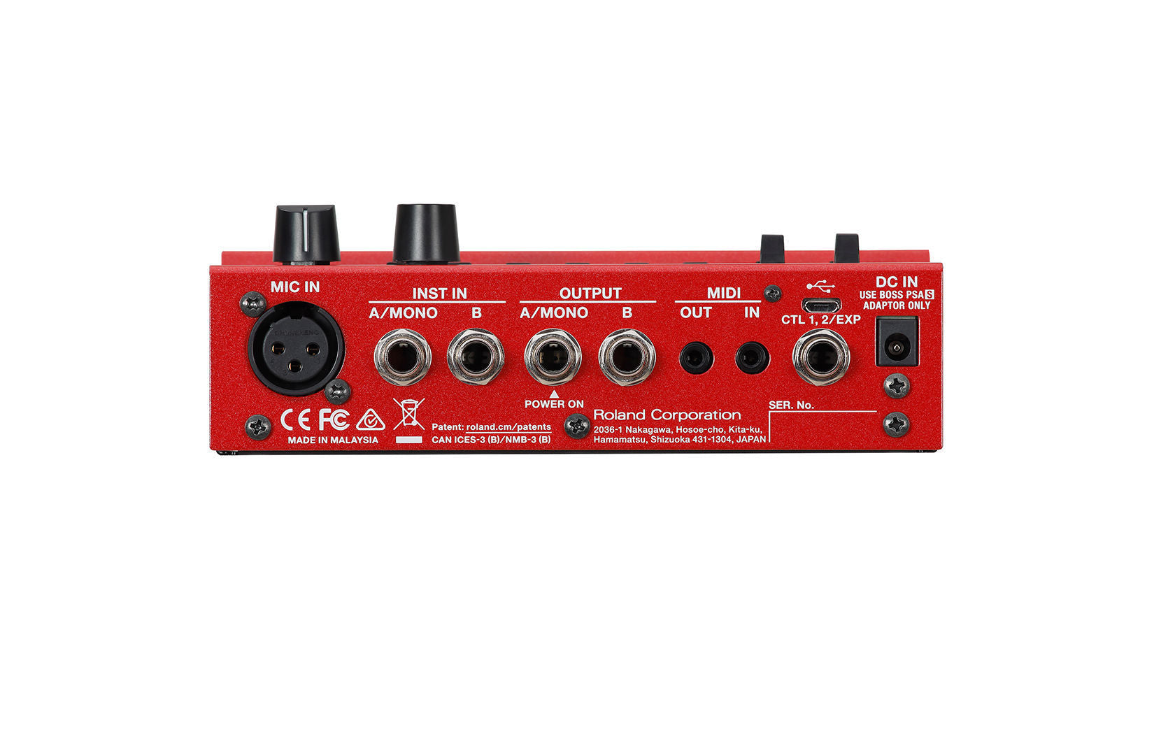 BOSS RC-500 Loop Station Effects Processor