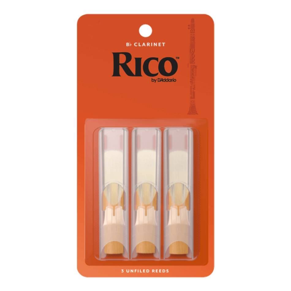 Rico RCA0330 Bb Clarinet Reeds (Pack of 3) - 3.0