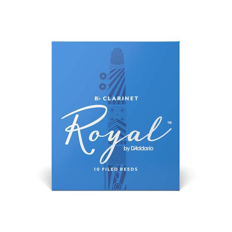 Rico Royal RCB1015 Bb Clarinet Reeds (Box of 10) - 1.5