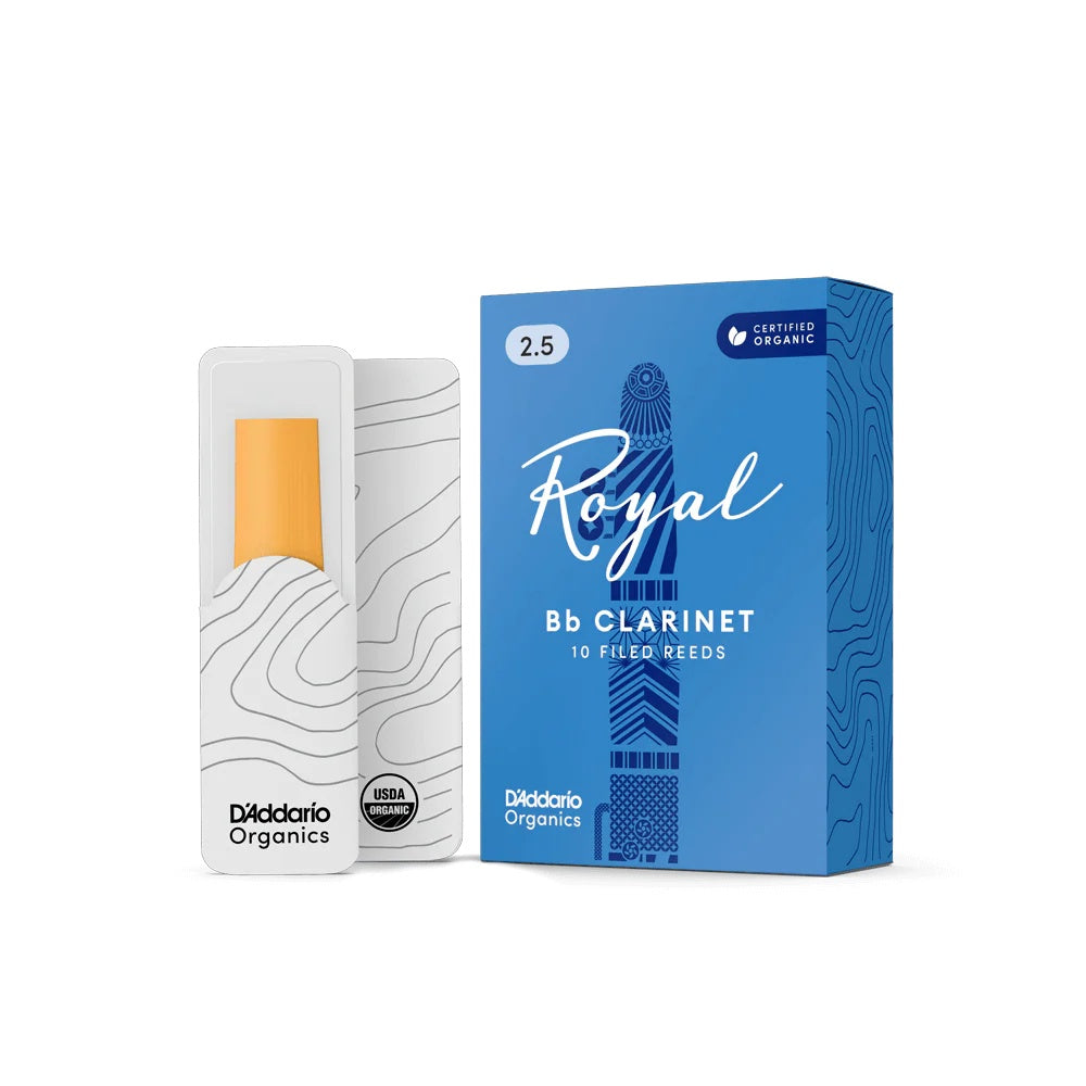 Rico Royal RCB1025 Bb Clarinet Reeds (Box of 10) - 2.5
