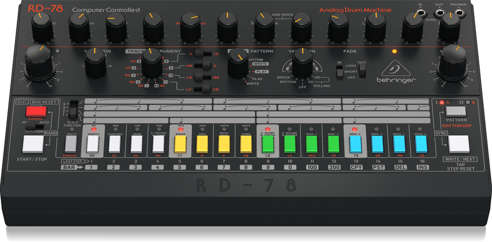 BEHRINGER RD-78 ANALOG DRUM MACHINE