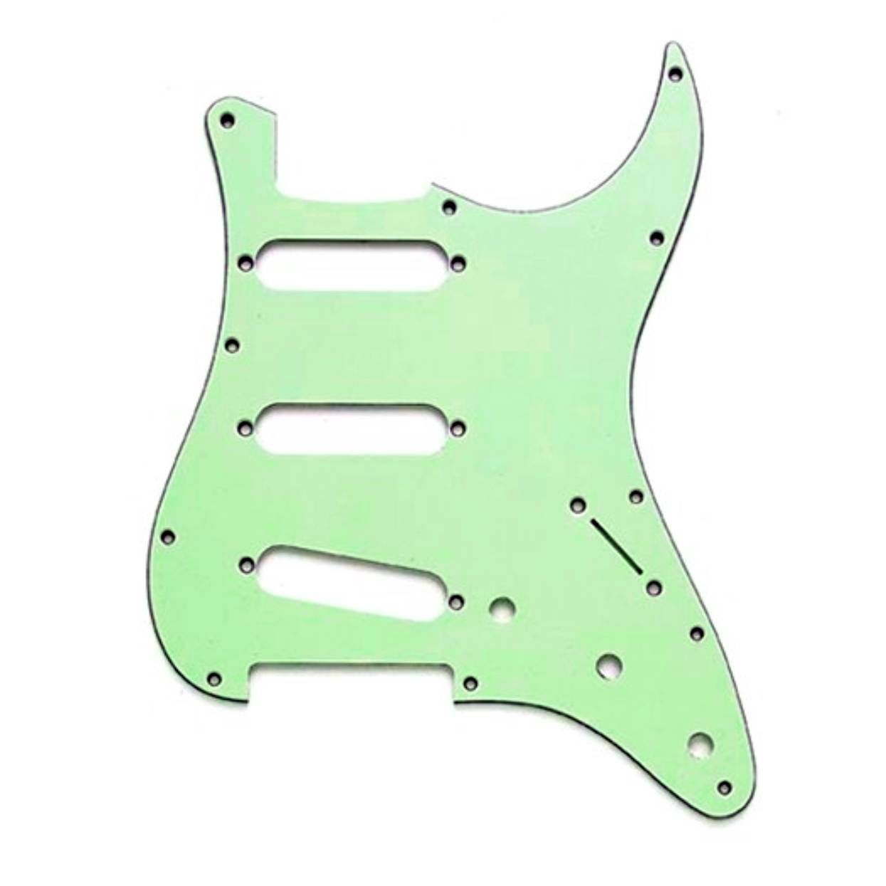 Allparts 62 Stratocaster SSS 3 Ply Guitar Pickguard - Mint Green