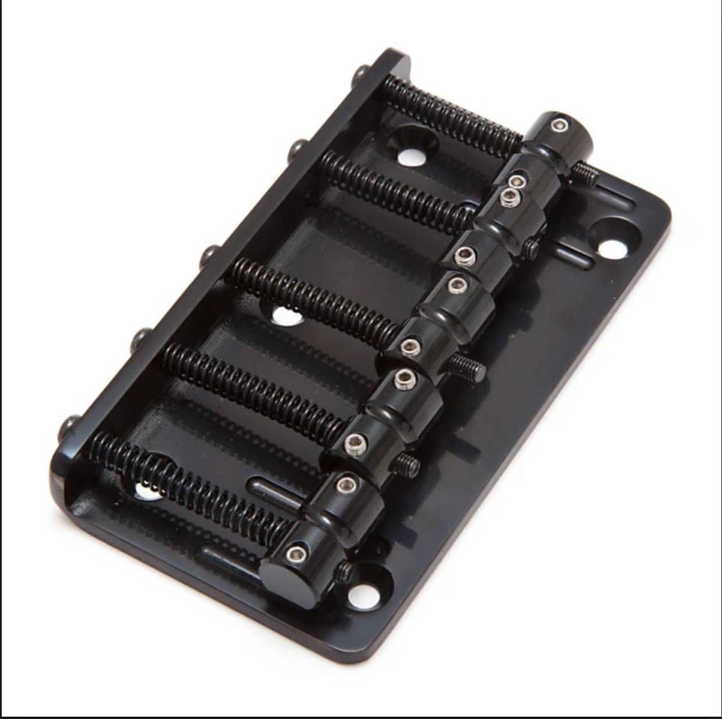 Gotoh '205B-5' 5-String Bass Guitar Bridge - Black