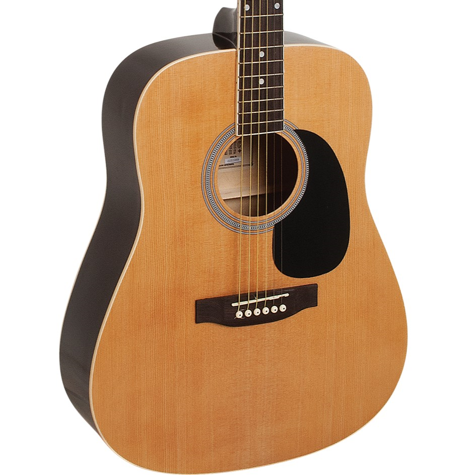 Redding RED50 Dreadnought Acoustic Guitar with Spruce Top - Natural Gloss