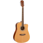 Redding RED50CE Dreadnought Cutaway Acoustic/Electric Guitar - Natural Gloss