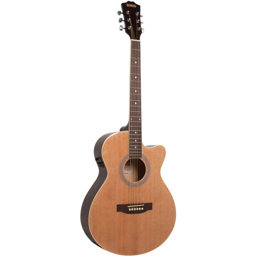 Redding RED51CE Grand Concert Cutaway Acoustic/Electric Guitar - Natural Gloss