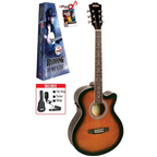 Redding RED51PCETS Grand Concert Acoustic Guitar Pack - Tobacco Sunburst
