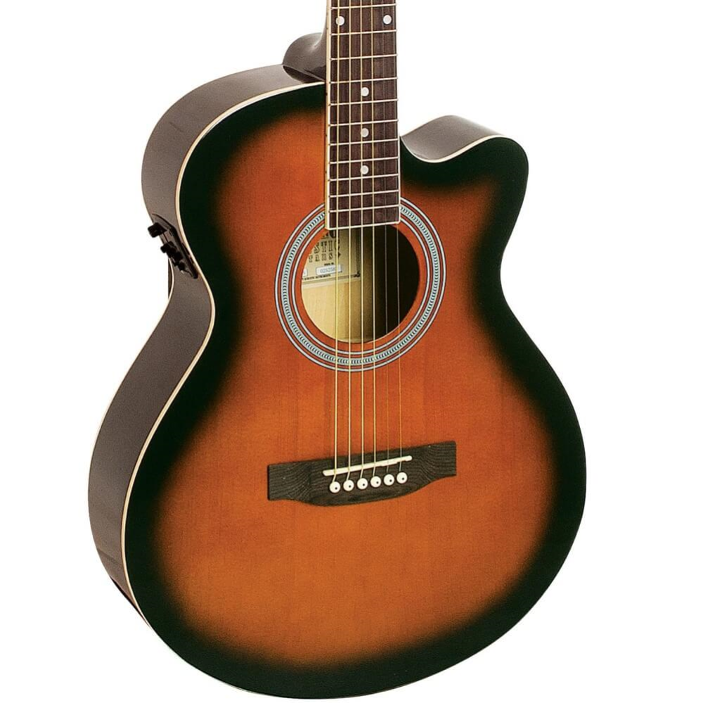 Redding RED51PCETS Grand Concert Acoustic Guitar Pack - Tobacco Sunburst