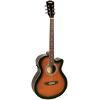 Redding RED51PCETS Grand Concert Acoustic Guitar Pack - Tobacco Sunburst