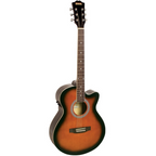 Redding RED51PCETS Grand Concert Acoustic Guitar Pack - Tobacco Sunburst